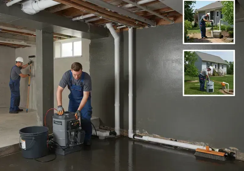 Basement Waterproofing and Flood Prevention process in Laurel Park, NC